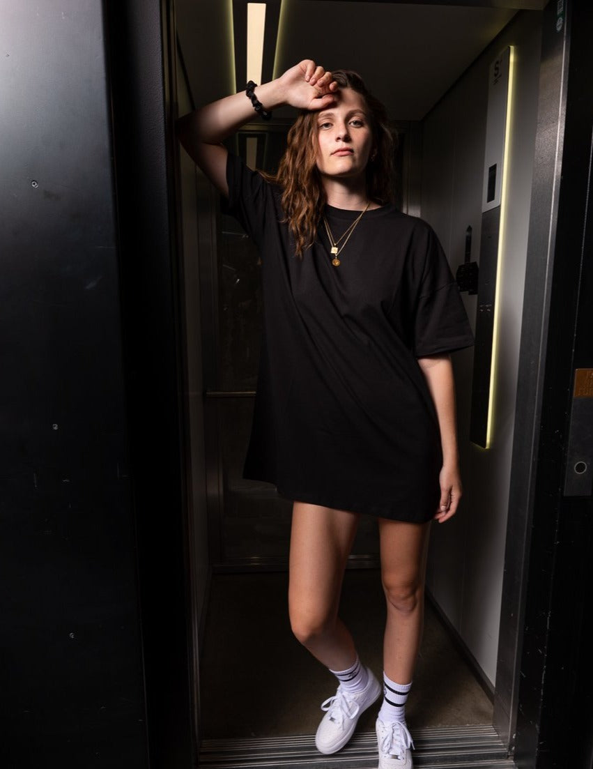 MYEMEL T-Shirt-Dress Women